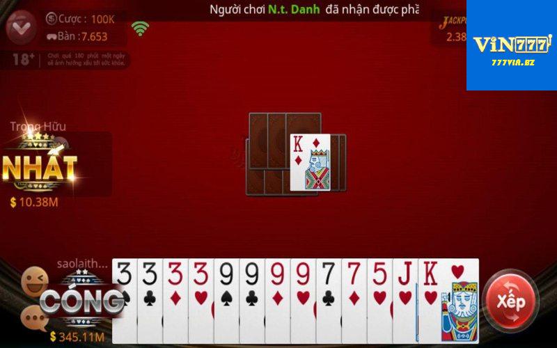 Luật chơi chi tiết về game bài Tiến lên